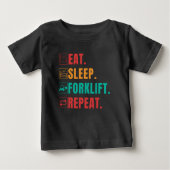 EAT SLEEP FORKLIFT REPEAT - FORKLIFT OPERATOR (Voorkant)