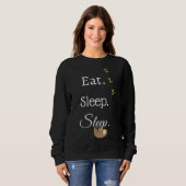Eat Sleep Funny Sloth Trui (Voorkant volledig)