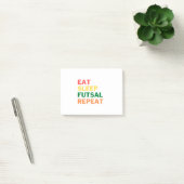 EAT_SLEEP_FUTSAL_REPEAT__1_-removebg-voorproef (1) Post-it® Notes (Kantoor)