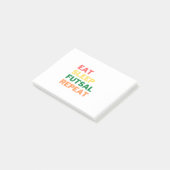 EAT_SLEEP_FUTSAL_REPEAT__1_-removebg-voorproef (1) Post-it® Notes (Schuin)