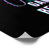 Eat Sleep Game Herhalen - Gamers Poster (Hoek)