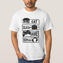 Eat Sleep Game T-shirt