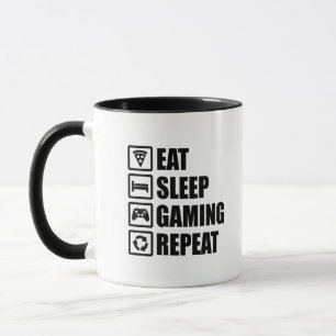 Eat Sleep Gaming Repeat - Cadeau Performance for G Mok