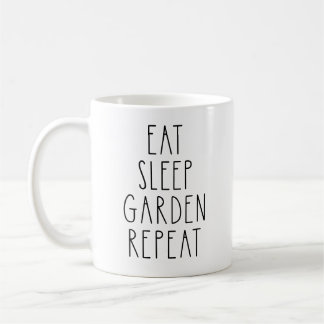 Eat Sleep Garden Herhalen Koffiemok