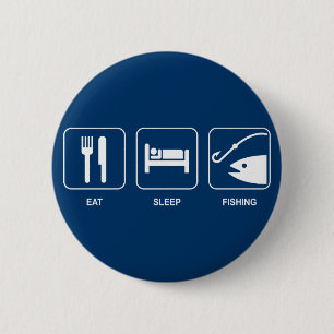 Eat Sleep Gevist Button