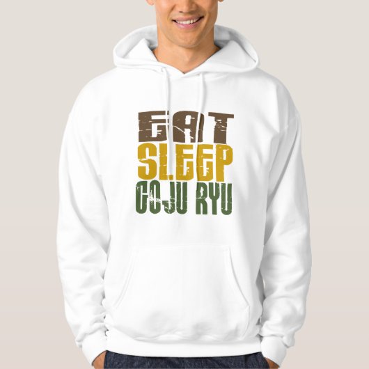 Eat Sleep Goju Ryu 1 Hoodie (Voorkant)