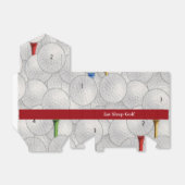 Eat Sleep Golf Bedankdoosjes (Uitgevouwen)