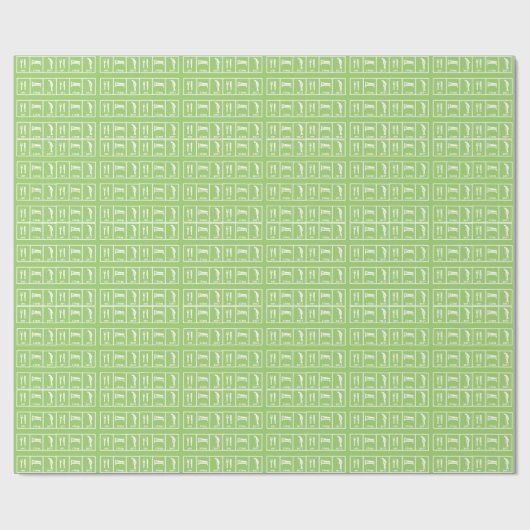 Eat Sleep Golf Cadeaupapier (Vlak)