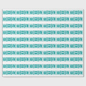 Eat Sleep Golf Cadeaupapier (Vlak)