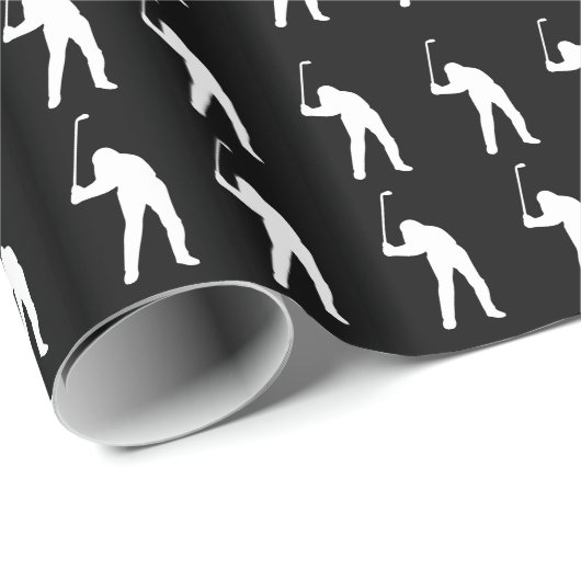 Eat Sleep Golf Cadeaupapier (Rol Hoek)