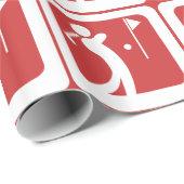 Eat Sleep Golf Cadeaupapier (Rol Hoek)