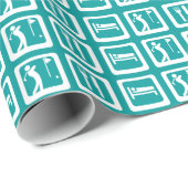 Eat Sleep Golf Cadeaupapier (Rol Hoek)