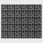 Eat Sleep Golf Cadeaupapier (Vlak)