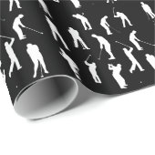 Eat Sleep Golf Cadeaupapier (Rol Hoek)