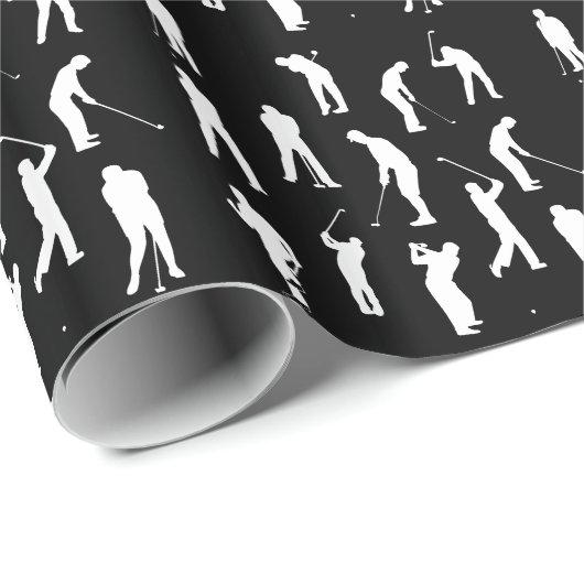 Eat Sleep Golf Cadeaupapier (Rol Hoek)