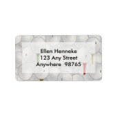 Eat Sleep Golf Etiket (Voorkant)