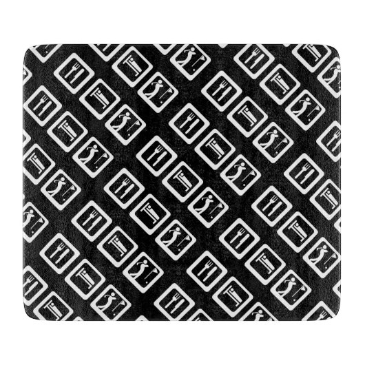 Eat Sleep Golf Golf Lodge Decor Snijplank (Voorkant)