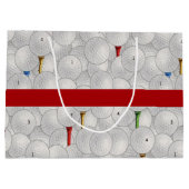 Eat Sleep Golf Groot Cadeauzakje (Achterkant)