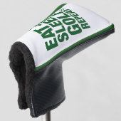 Eat Sleep Golf Herhalen Golfheadcover (3/4 voorkant)