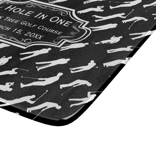 Eat Sleep GOLF Hole in één Man Cave GOLFER's Lodge Snijplank (Hoek)