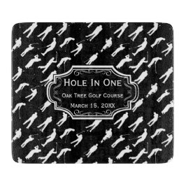 Eat Sleep GOLF Hole in één Man Cave GOLFER's Lodge Snijplank