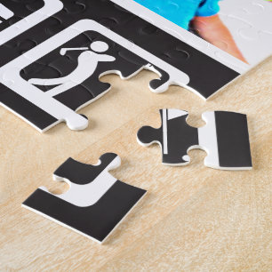 Eat Sleep Golf Legpuzzel