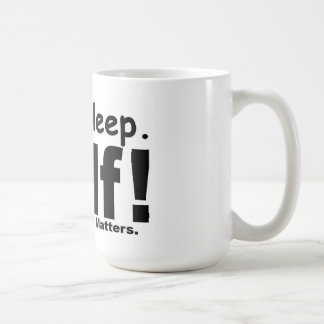 Eat Sleep Golf - niets anders doet er toe Koffiemok