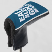 Eat Sleep Golf Repeat Golfheadcover (3/4 voorkant)