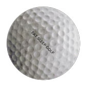 Eat Sleep Golf Snijplank (Voorkant)