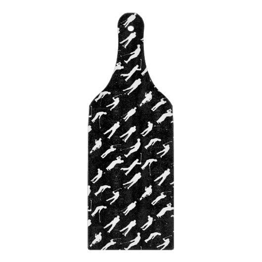 Eat Sleep Golf Snijplank (Voorkant)