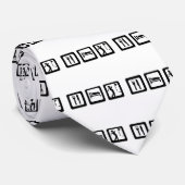 Eat Sleep Golf Stropdas (Opgerold)