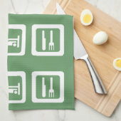 Eat Sleep Golf Theedoek (Quarter Fold)