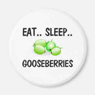 Eat Sleep GOOSEBERRIES Magneet