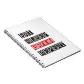 Eat Sleep Groom Herhalen Notitieboek (Rechterzijde)