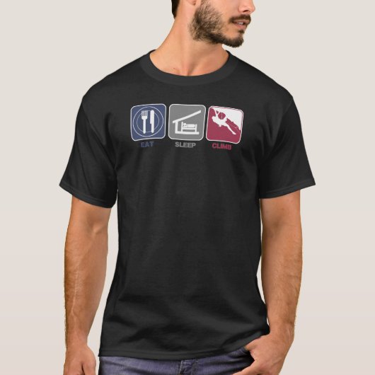 Eat Sleep (Guy) T-shirt (Voorkant)