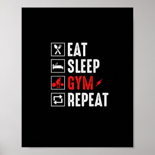 eat_sleep_gym_herhalen poster