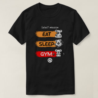 Eat Sleep Gym T-shirt