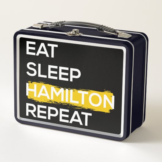 Eat Sleep Hamilton Repat II (Voorkant)