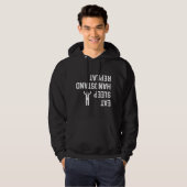 Eat Sleep Handstandaard Herhalen Hoodie (Voorkant volledig)