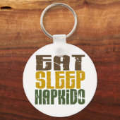 Eat Sleep Hapkido 1 Sleutelhanger (Voorkant)
