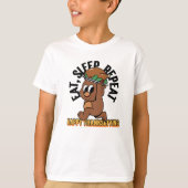 Eat Sleep Herhaal Happy Thanksgiving Kinder T-shir T-shirt (Voorkant)