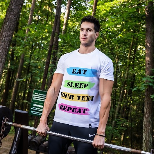 Eat Sleep Herhaal T-shirt