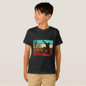 Eat Sleep Herhaling Snowboarden T-shirt (Voorkant volledig)