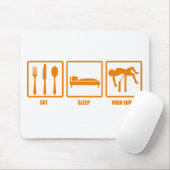 Eat Sleep High Jump Muismat (Met muis)