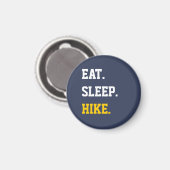 Eat Sleep Hike Magneet (Voorkant / Achterkant)