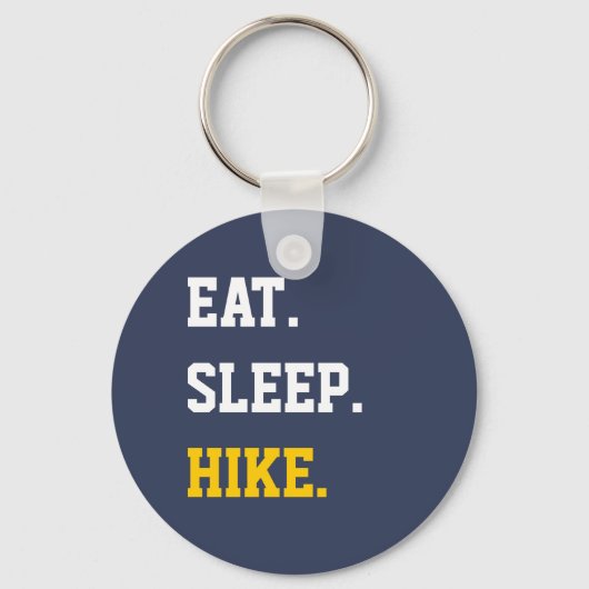 Eat Sleep Hike Sleutelhanger (Voorkant)