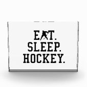 Eat Sleep Hockey - Hockey Lovers Fotoblokken (Voorkant)