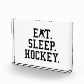 Eat Sleep Hockey - Hockey Lovers Fotoblokken (Rechts)