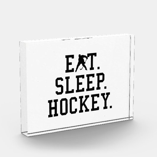 Eat Sleep Hockey - Hockey Lovers Fotoblokken (Links)