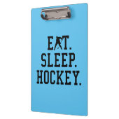 Eat Sleep Hockey - Hockey Lovers Klembord (Links)